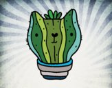 Dibujo Cactus gato pintado por Ramon45