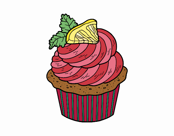 Cupcake de limón