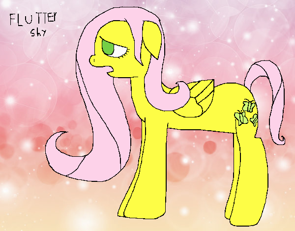 Flutter shy