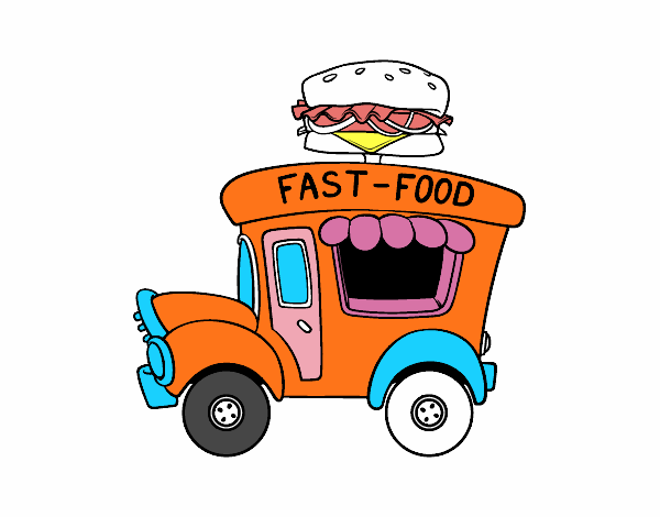 Food truck de hamburguesas