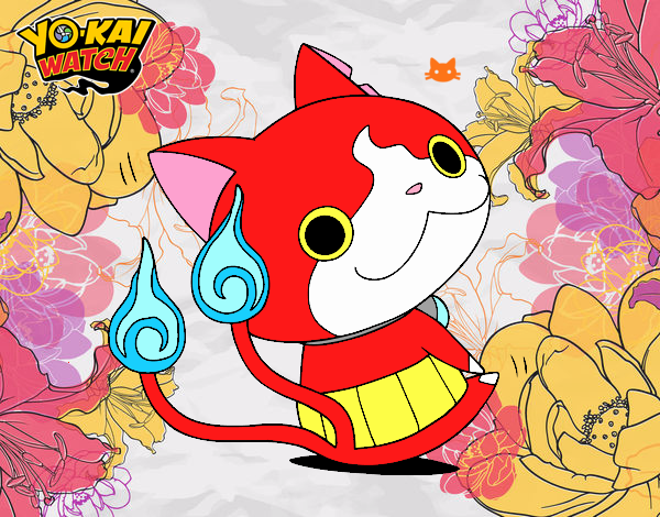 Jibanyan sentado