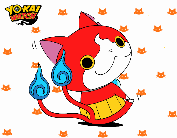 Jibanyan sentado