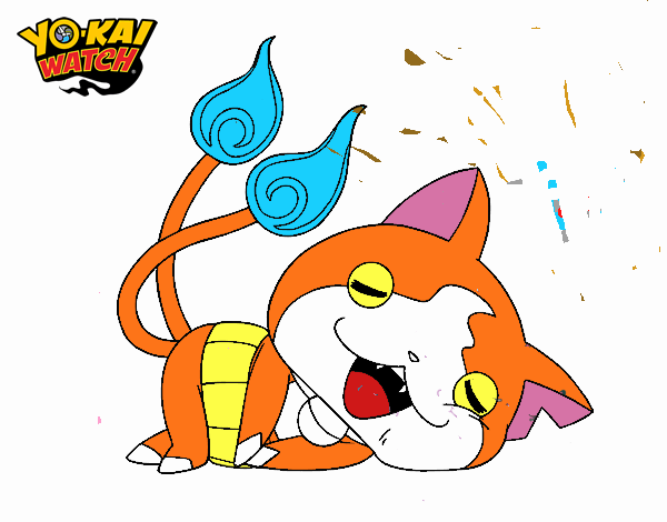 Jibanyan tumbado