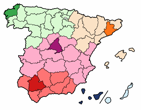 Las provincias de España