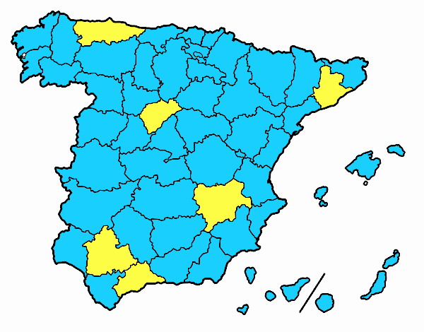 Las provincias de España