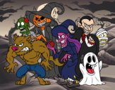 Monstruos de Halloween