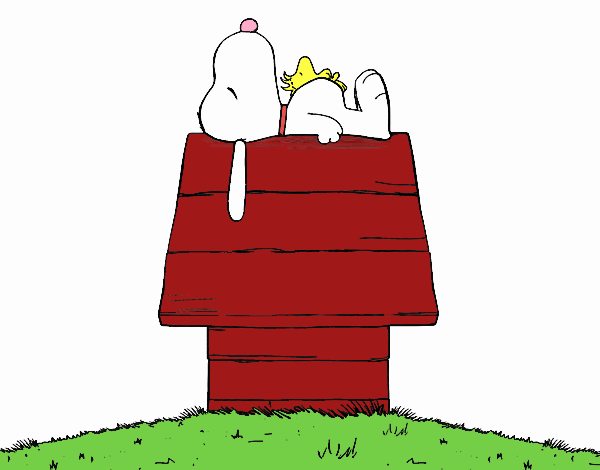 Snoopy durmiendo