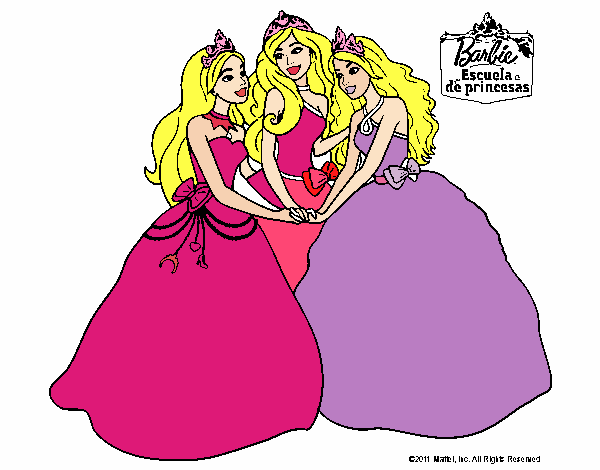 Barbie y sus amigas princesas