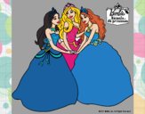 Barbie y sus amigas princesas