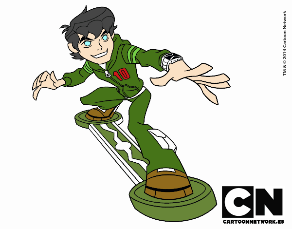 Ben 10 skateboard