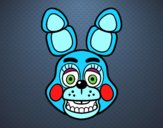 Cara de Toy Bonnie de Five Nights at Freddy's