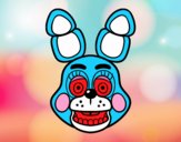 Cara de Toy Bonnie de Five Nights at Freddy's