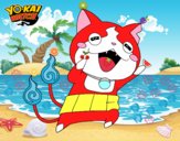 Jibanyan super feliz