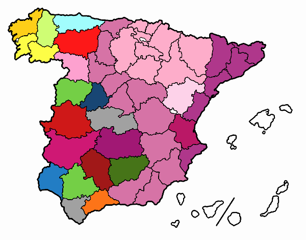 Las provincias de España