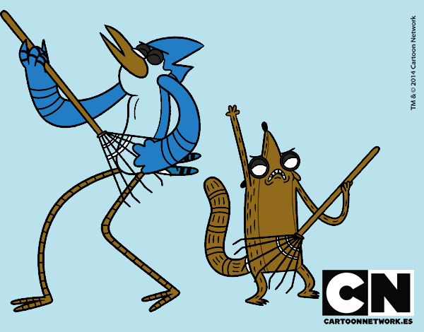 Mordecai y Rigby