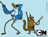 Mordecai y Rigby