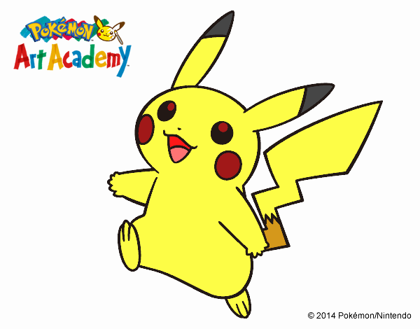 Pikachu en Pokémon Art Academy