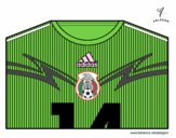 Camiseta del mundial de fútbol 2014 de México