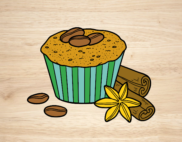 Cupcake de café