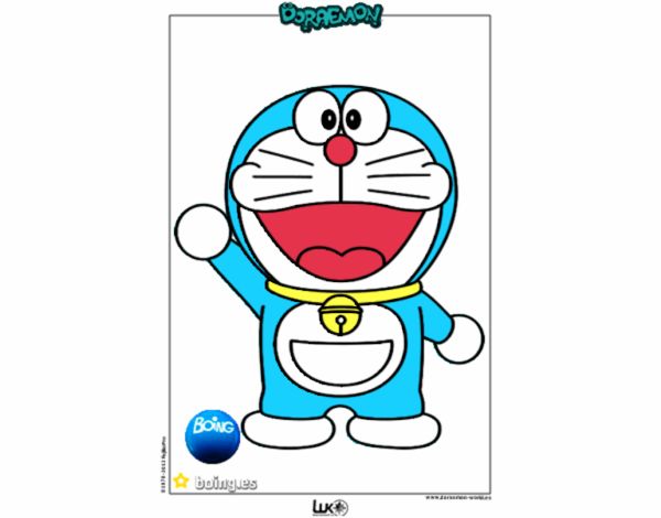 Doraemon happy