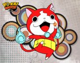 Jibanyan saltando