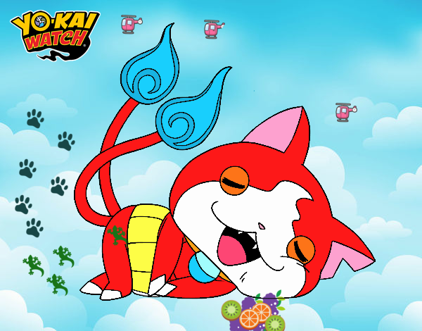 Jibanyan tumbado