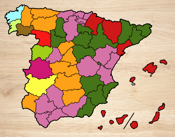 Las provincias de España