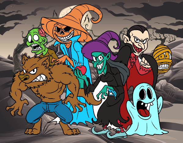 Monstruos de Halloween