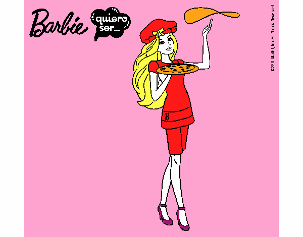 Barbie cocinera