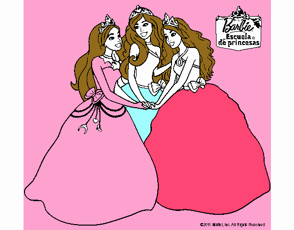 Barbie y sus amigas princesas