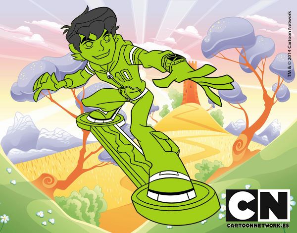 Ben 10 skateboard