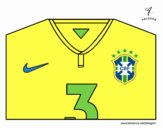 Camiseta del mundial de fútbol 2014 de Brasil