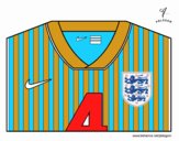 Camiseta del mundial de fútbol 2014 de Inglaterra