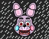 Cara de Toy Bonnie de Five Nights at Freddy's