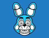 Cara de Toy Bonnie de Five Nights at Freddy's