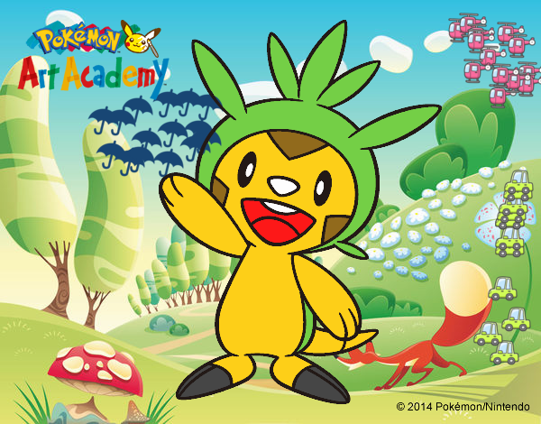 Chespin saludando