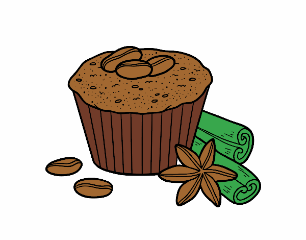 Cupcake de café