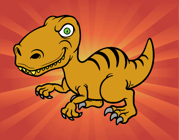 Dinosaurio velociraptor