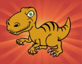 Dinosaurio velociraptor