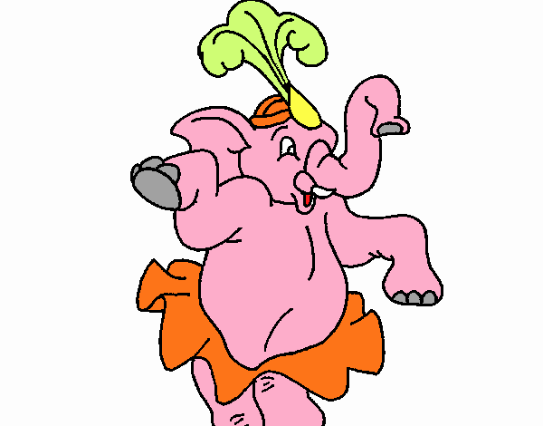 Elefante bailando