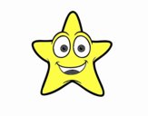 Estrella de mar sonriente