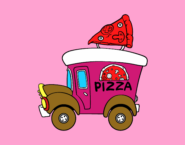 Food truck de pizza