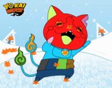 Jibanyan super feliz