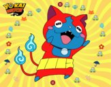 Jibanyan super feliz