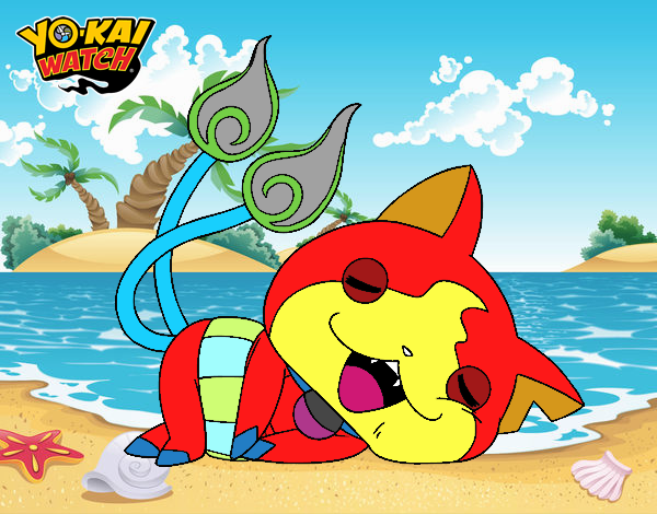 Jibanyan tumbado