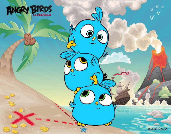 Las crias de Angry Birds