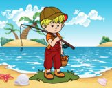 Niño pescador