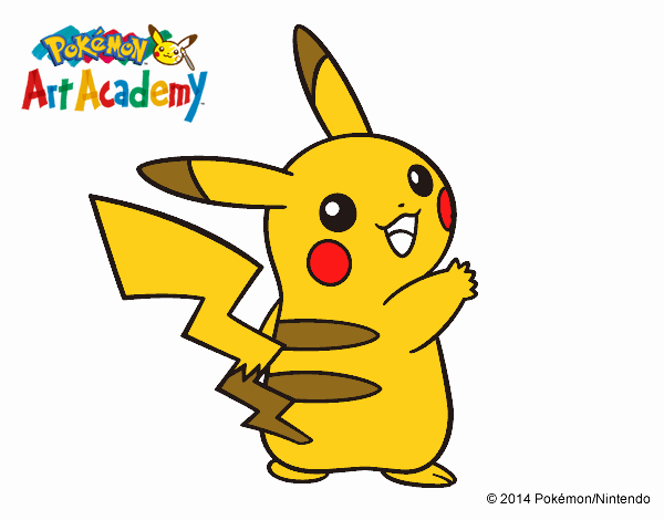 Pikachu de espaldas