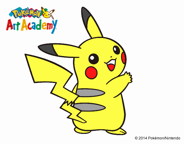 Pikachu de espaldas