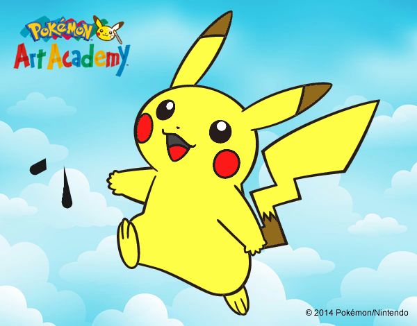 Pikachu en Pokémon Art Academy